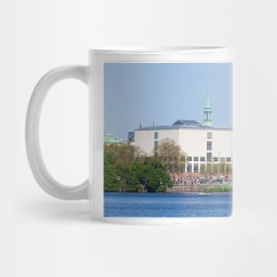 Art Gallery; Inner Alster; Hamburg Mug